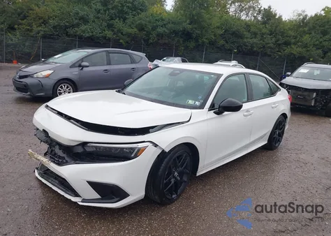 2024 Honda Civic Sport z USA, uszkodzony, nr VIN 2HGFE2F59RH532531